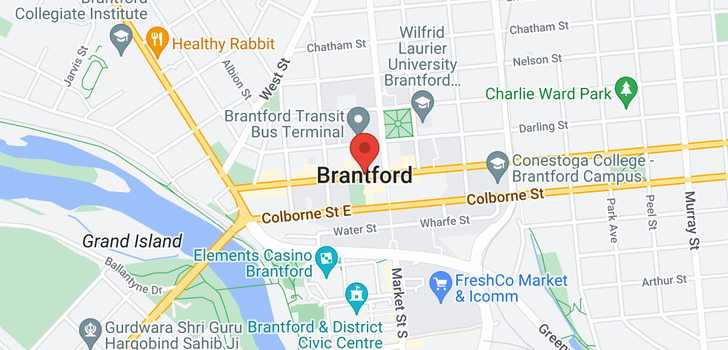 map of 191 BRANT Avenue